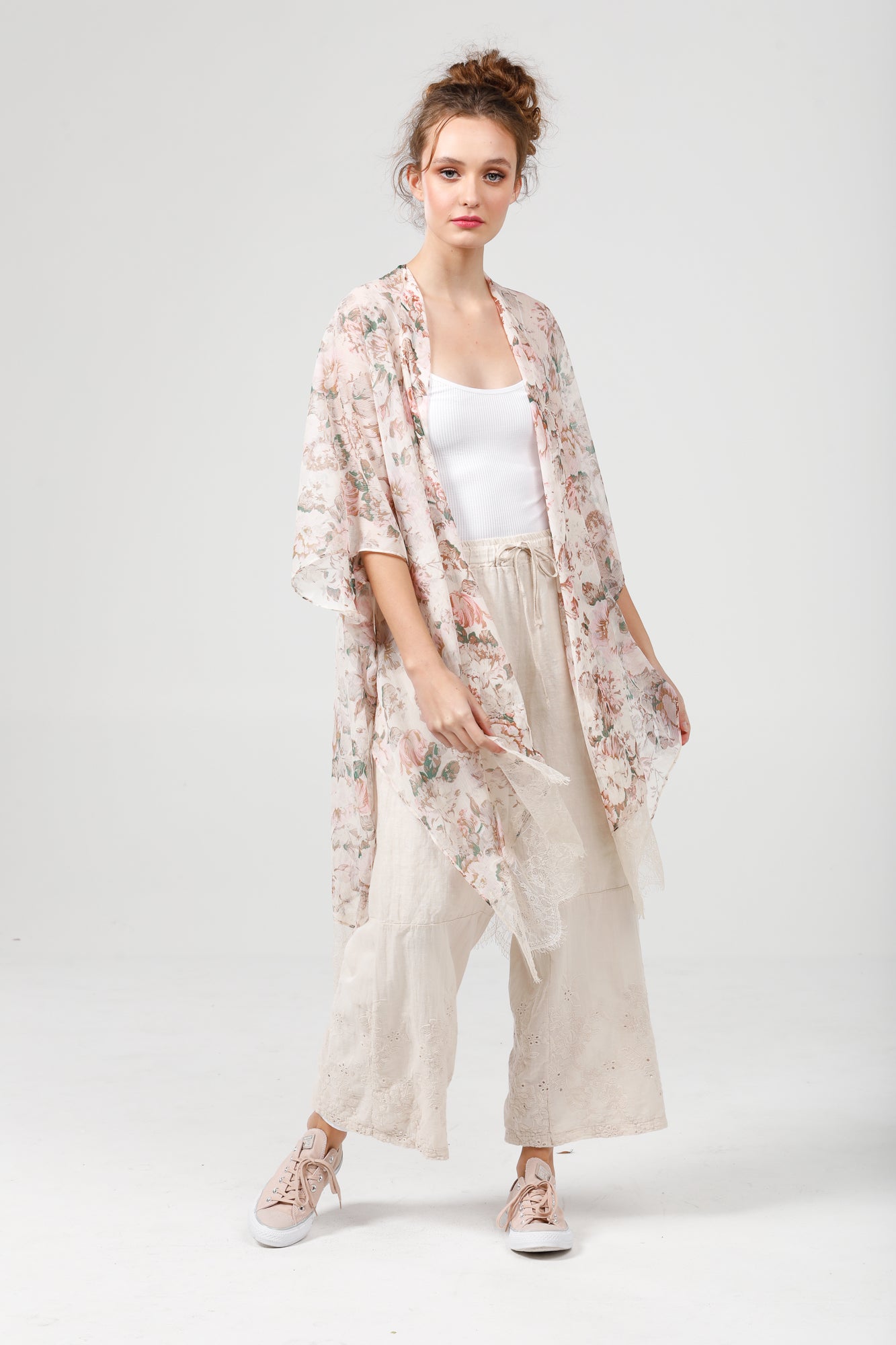 Chiffon Angelica Kimono wrap