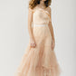 Celeste tulle tutu . Champagne.