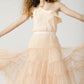 Celeste tulle tutu . Champagne.