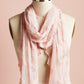 Pink lace scarf