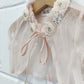 Baby and child Pixie Capelet. Blush.