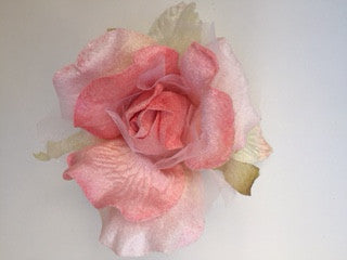 VELVET ORGANZA ROSE FAIRY PINK