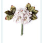 viola posy ...meringue white